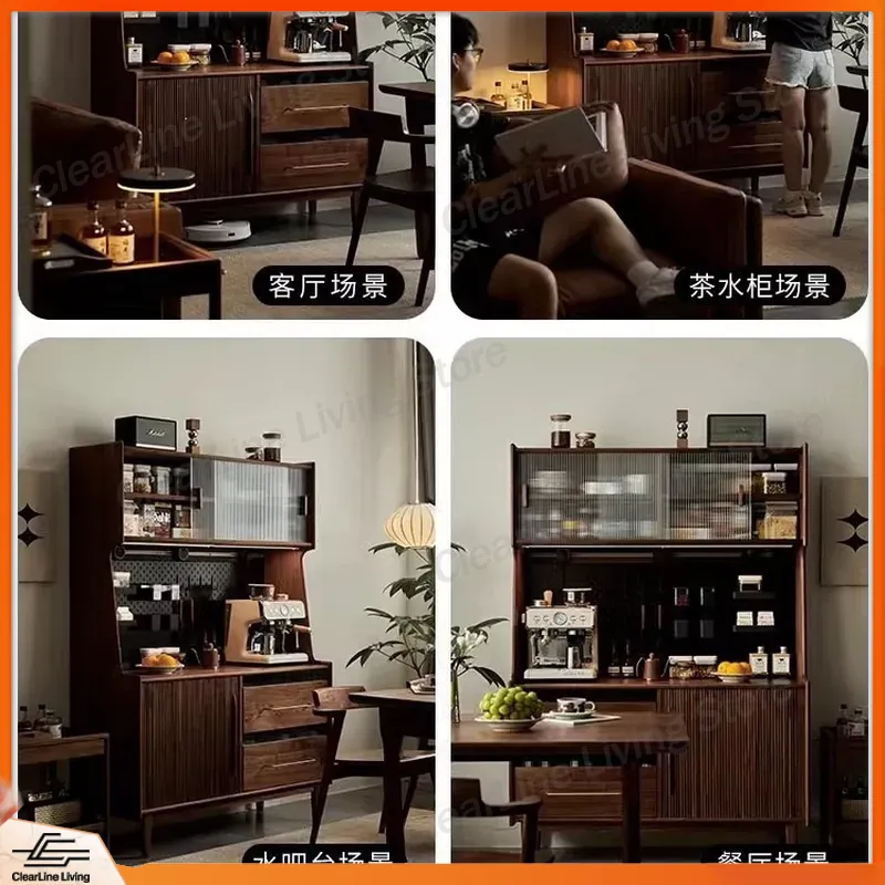 Retro Solid Wood Living Room W - Wine Vodka Beer recensie en prijs