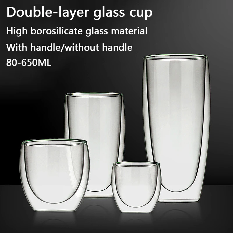 Transparent Glass Coffee Cup M - Wine Vodka Beer recensie en prijs
