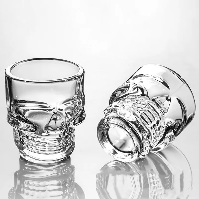 1/2Pcs Skull Head Shot Glass C - Wine Vodka Beer recensie en prijs