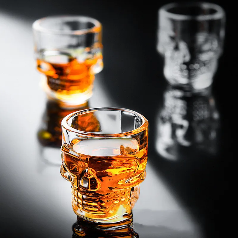 1/2Pcs Skull Head Shot Glass C - Wine Vodka Beer recensie en prijs