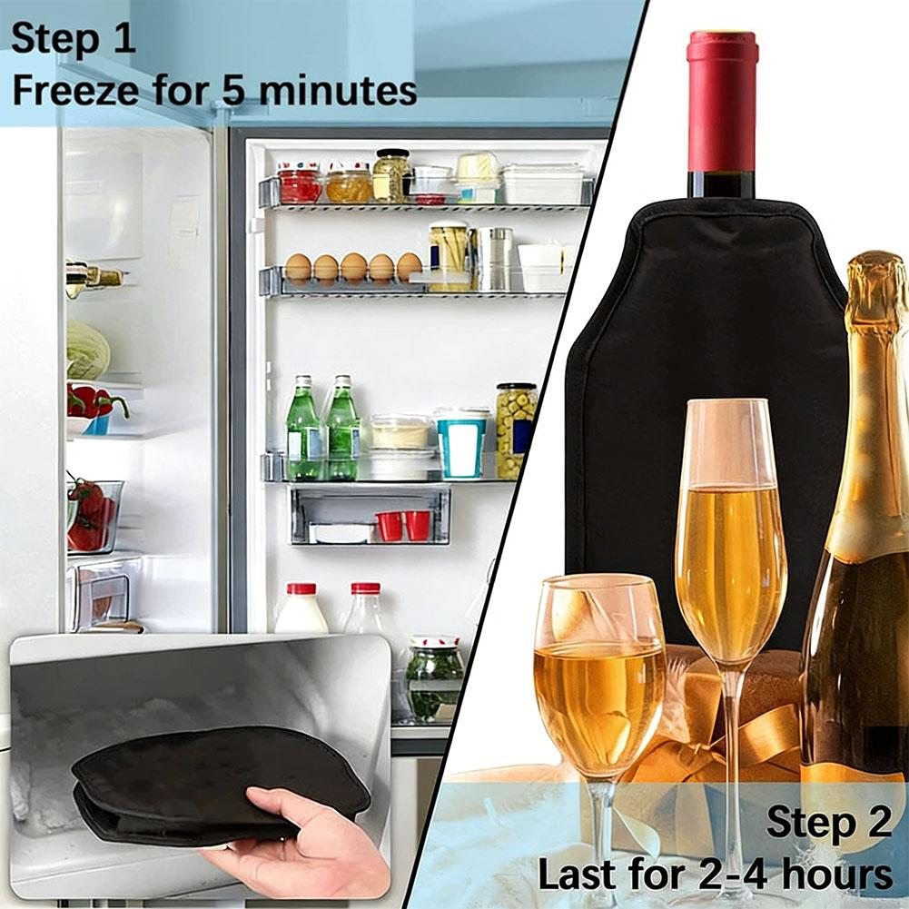 Ice Wine Cooler Sleeve Reusabl - Wine Chiller Sleeve recensie en prijs