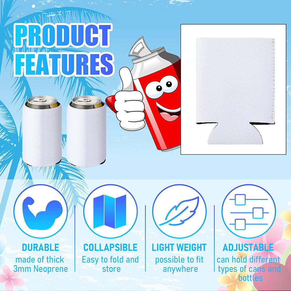 10-50 Pcs Blank Can Coolers Bu - Wine Chiller Sleeve recensie en prijs