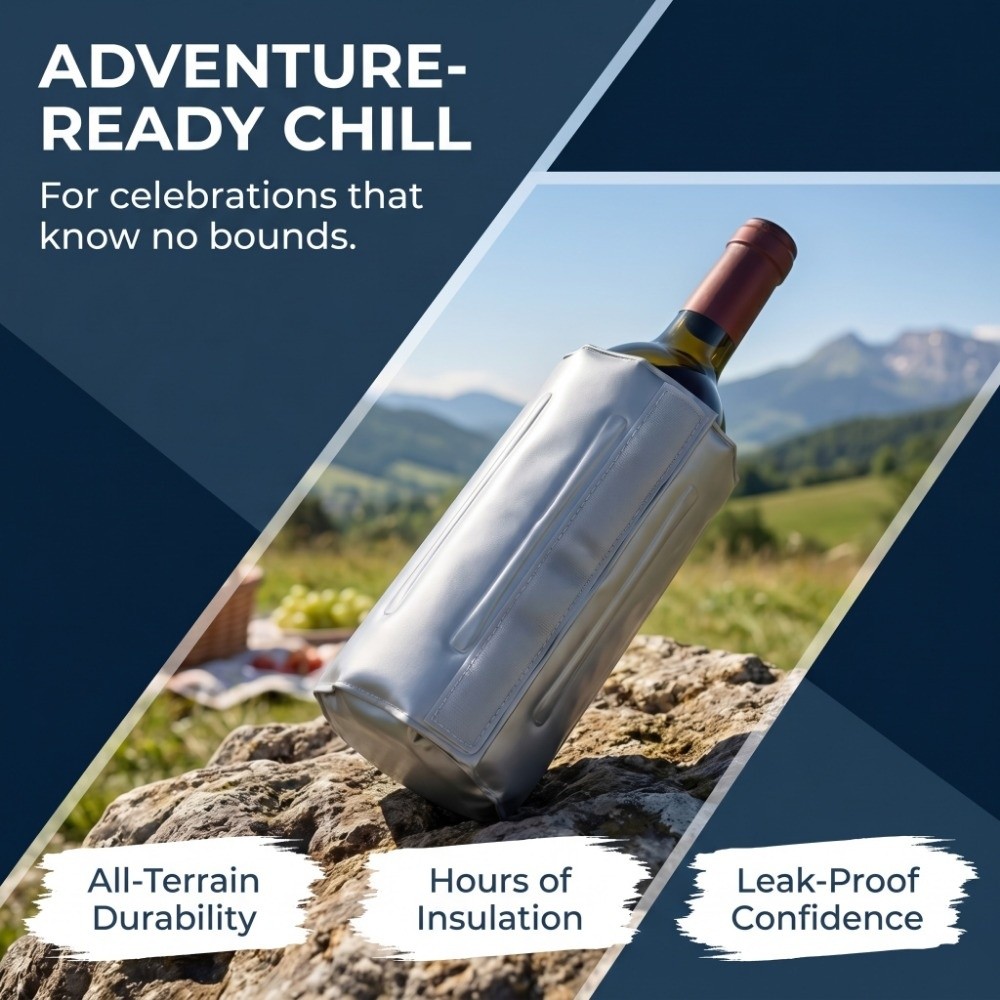 Beverage Bag Reusable Wine Coo - Wine Chiller Sleeve recensie en prijs