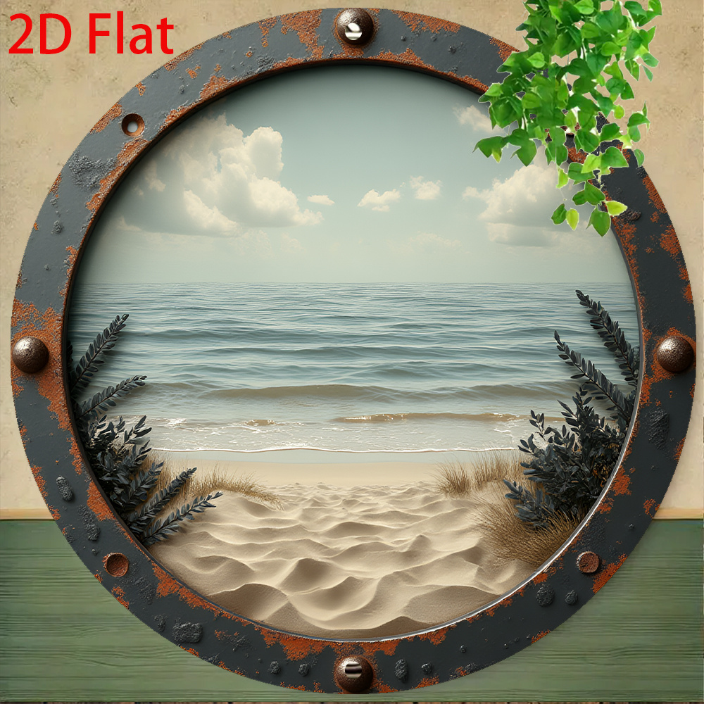 2D Flat - 1pc Vintage Round Al - Wine Tag Label recensie en prijs