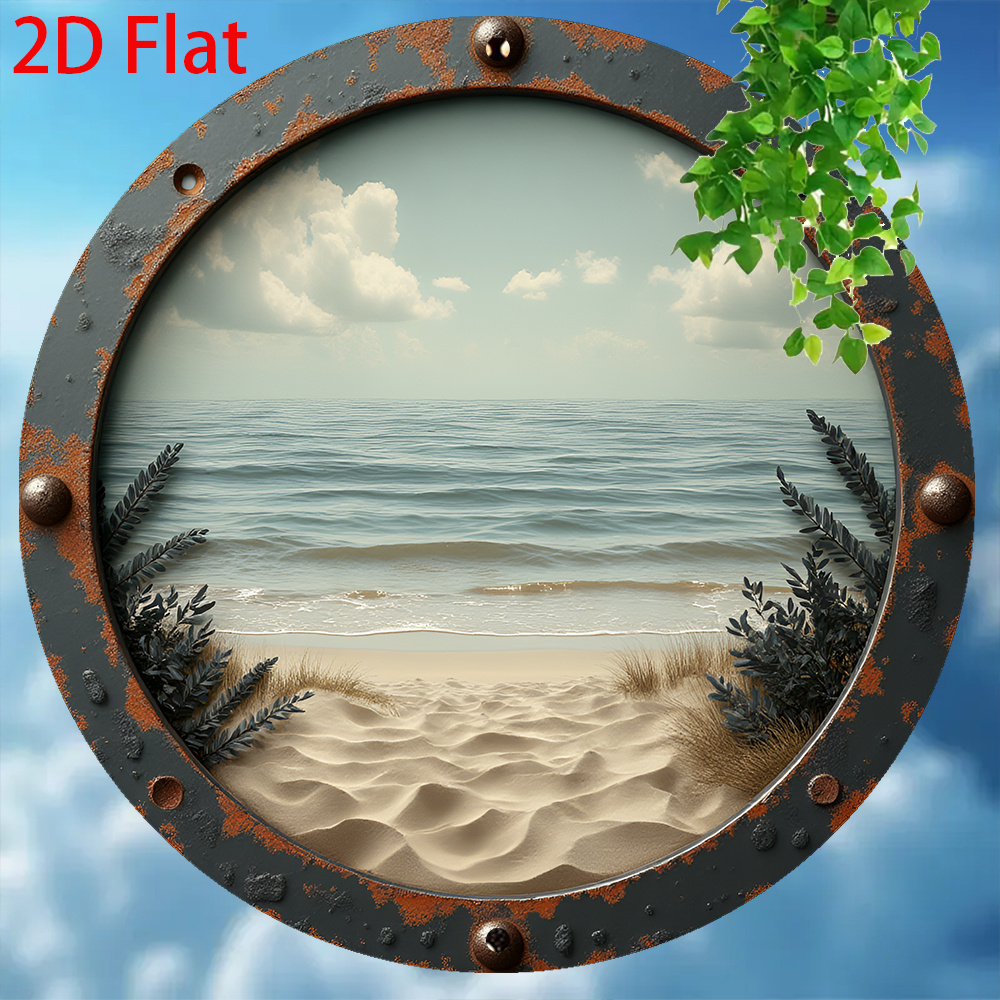 2D Flat - 1pc Vintage Round Al - Wine Tag Label recensie en prijs
