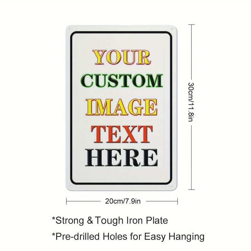 Custom Photo Rectangular Iron  - Wine Tag Label recensie en prijs