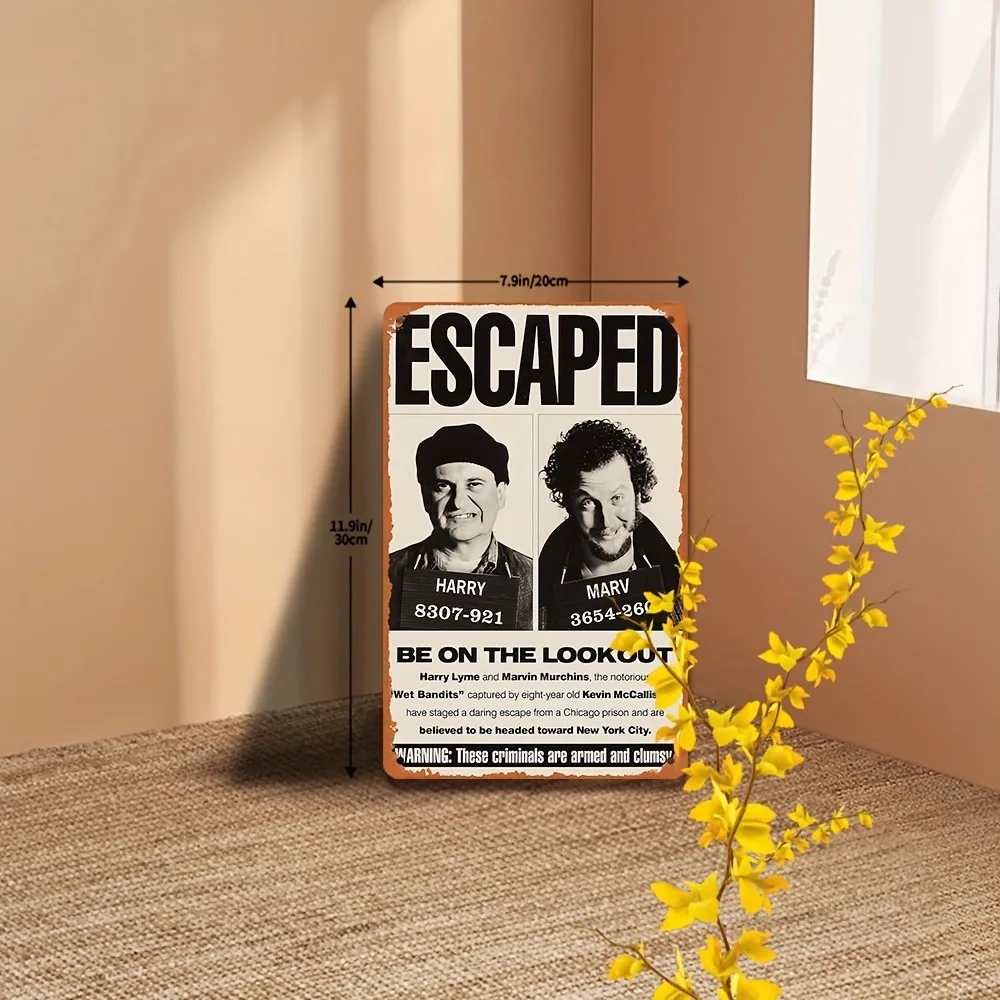 Vintage Home Alone Sign, 1pc 8 - Wine Tag Label recensie en prijs