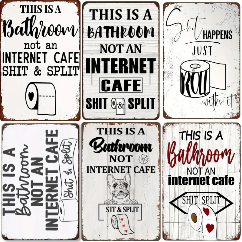 Funny Word Bathroom Decor Wari - Wine Tag Label recensie en prijs