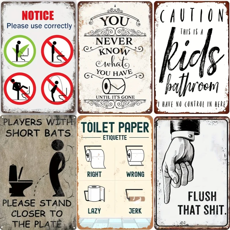 Funny Word Bathroom Decor Wari - Wine Tag Label recensie en prijs