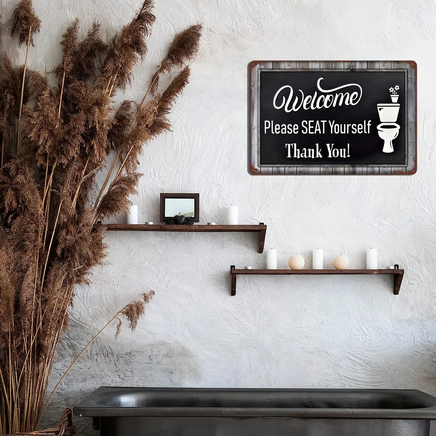 Funny Word Bathroom Decor Wari - Wine Tag Label recensie en prijs