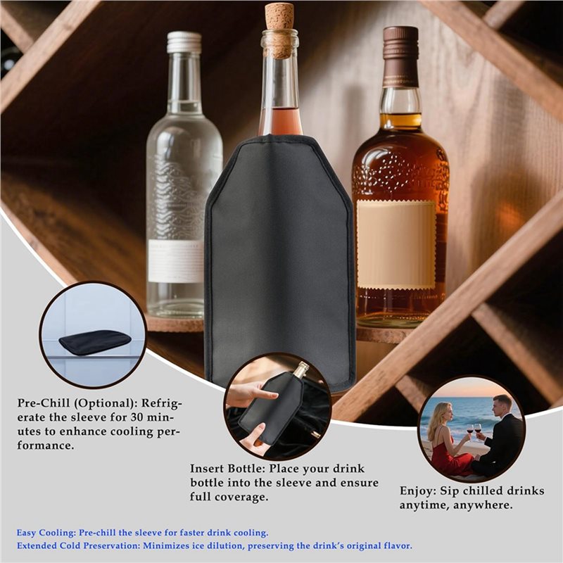 B-T 2X Wine Cooler Sleeve, Win - Wine Chiller Sleeve recensie en prijs