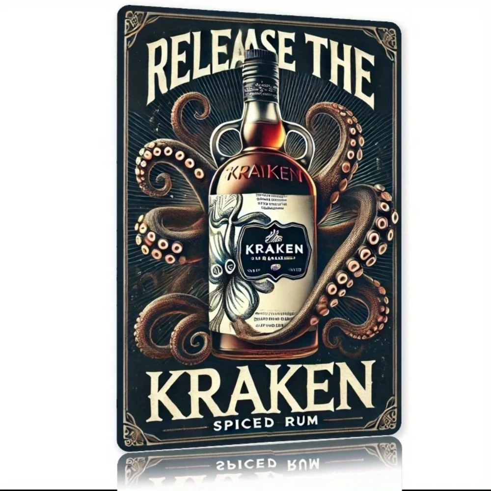 Vintage Kraken Spiced Rum Meta - Wine Tag Label recensie en prijs