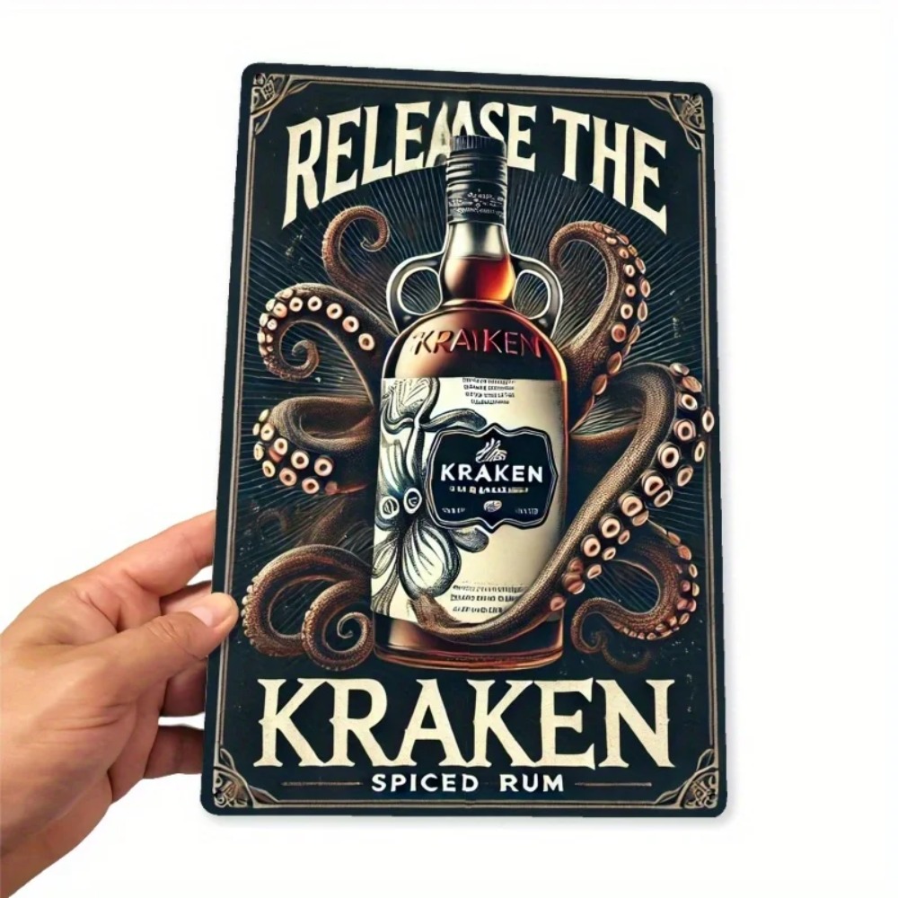 Vintage Kraken Spiced Rum Meta - Wine Tag Label recensie en prijs