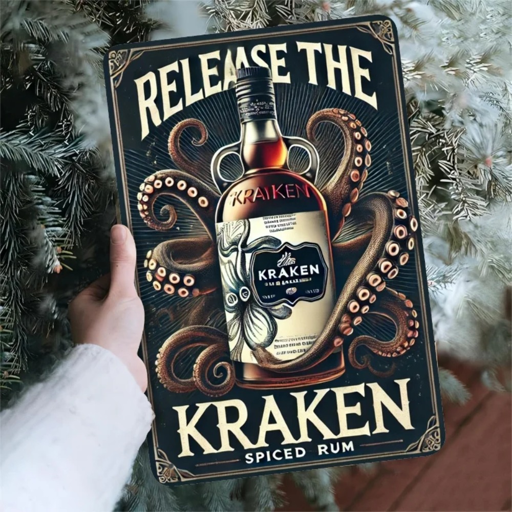 Vintage Kraken Spiced Rum Meta - Wine Tag Label recensie en prijs