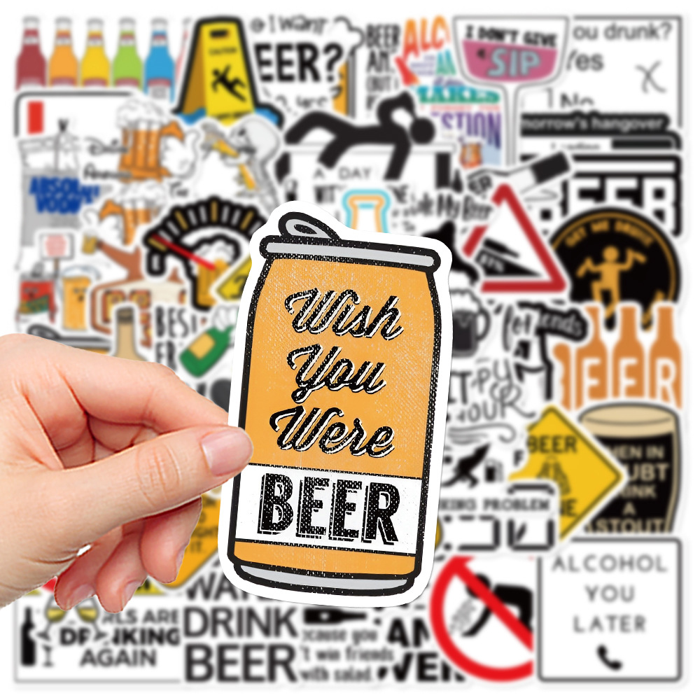 10/30/52PCS Funny Alcoholism V - Wine Vodka Beer recensie en prijs