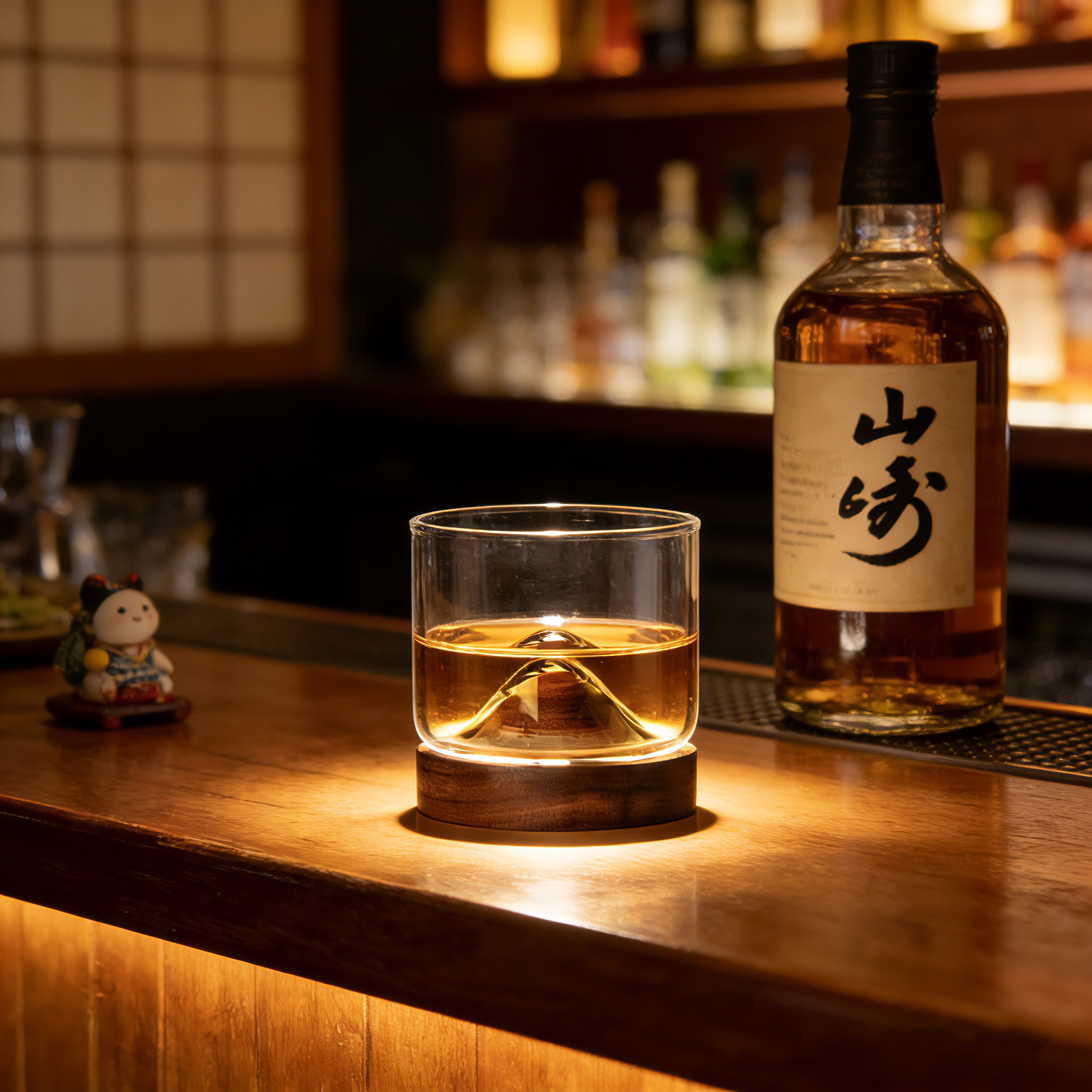 Japanese Style Walnut Coaster  - Wine Vodka Beer recensie en prijs