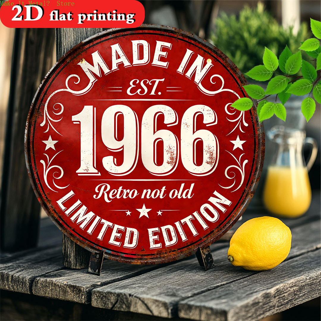 Vintage Made in 1966 Limited E - Wine Tag Label recensie en prijs